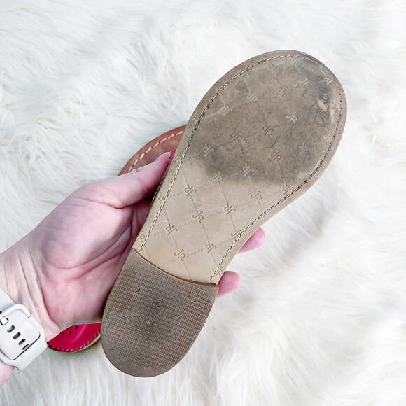 Jack Rogers Pink Madras Plaid Kyra Thong Sandal - Picture 7 of 8